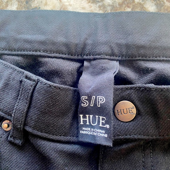 Hue black stretchy pants. Size Small. - Picture 3 of 6